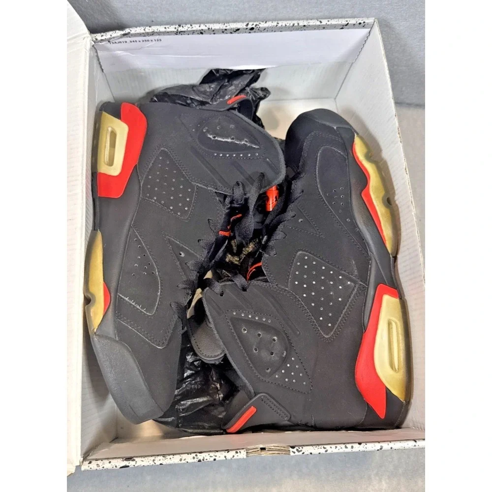 Jordan 6 Retro Black Infrared (2019) - Size 9.5 384664-060 Original box included